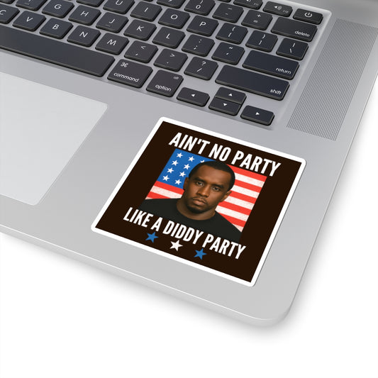 Kiss-Cut Stickers Celebrating Party Vibes | Fun Accessories for Gatherings, Parties, Gifts, and Home Decor